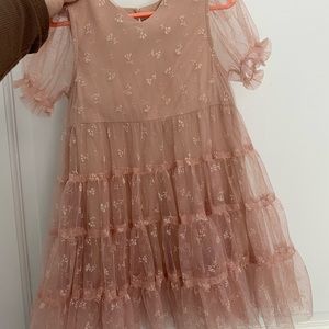 Organza girls tulle dress Nora Lee